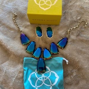 Kendra Scott Necklace and Earrings